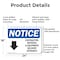 Signmission Contractor Material And Equipment, 24 in W x Rectangle, Aluminum OS-2PACK-NS-A-1824-L-10821 - alternate 3